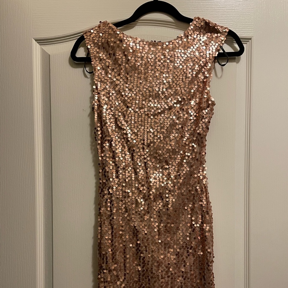 Forever 21 Sequin Gold Dress